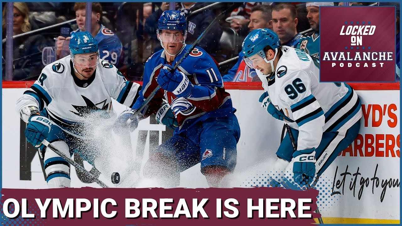 Avalanche Head Into Olympic Break With a Solid Victory Over the Sharks