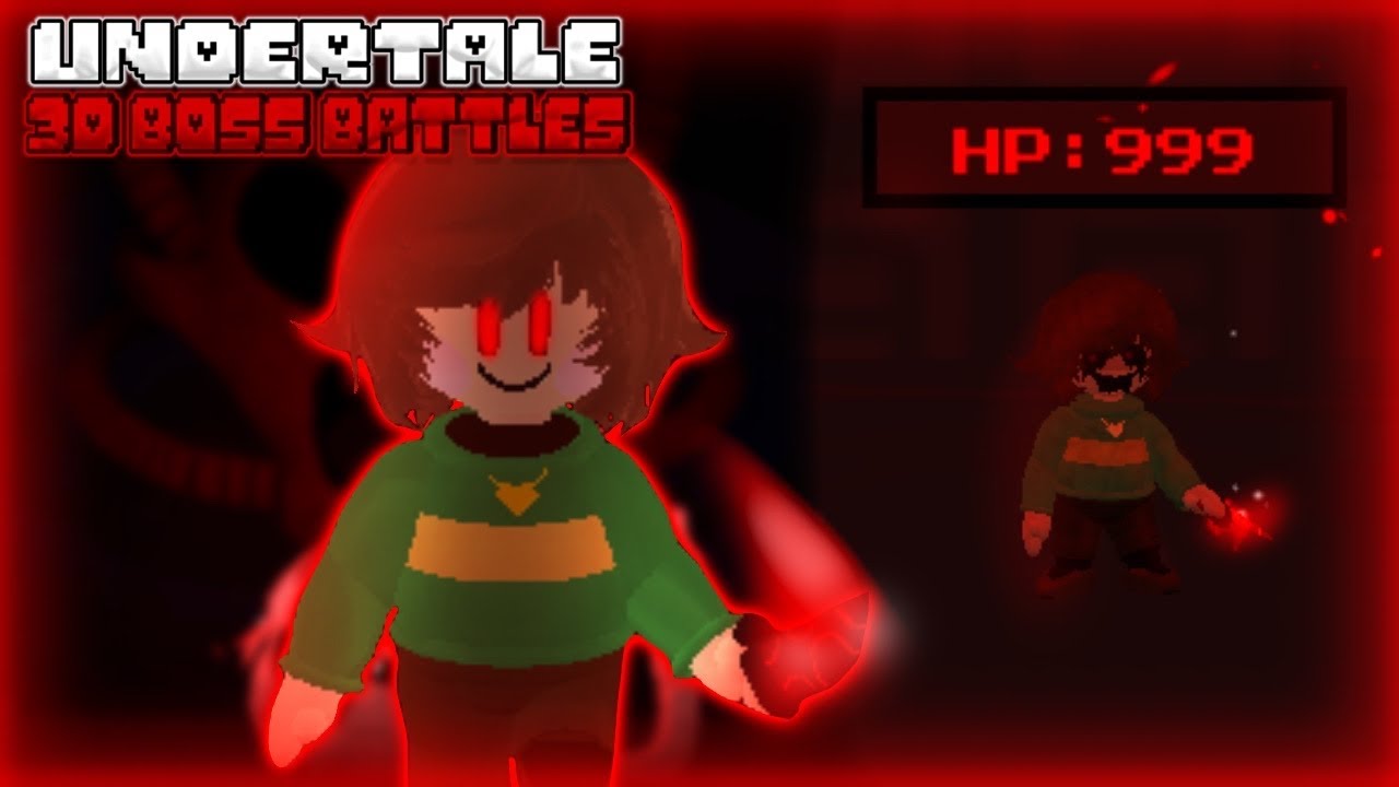 Undertale 3D Boss Battles - Chara Boss Fight Guide