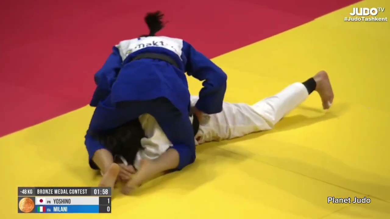 Sachiyo YOSHINO 🇯🇵 🆚️ Francesca MILANI 🇮🇹 | схватка за бронзу/-48кг | Большой Шлем Ташкент 2026
