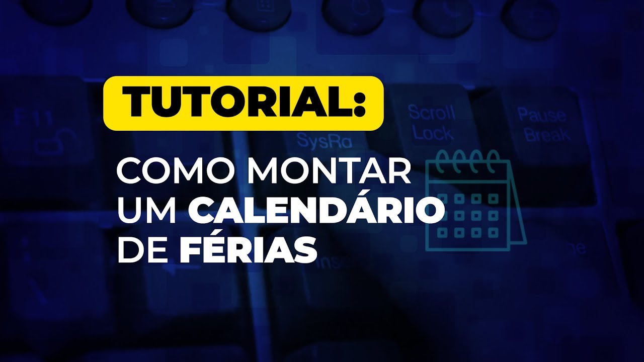 Calendário de Férias e Pacote de Aulas