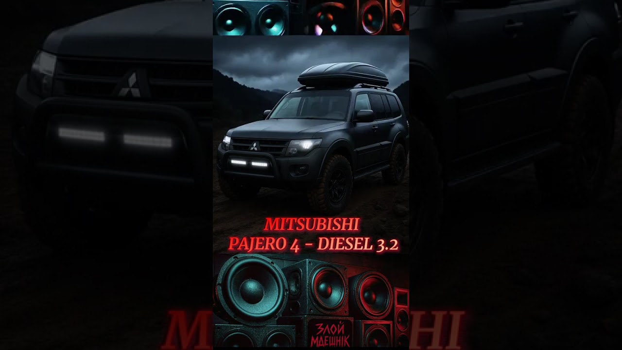 Песня про Mitsubishi Pajero4 #mitsubishi #злоймдешник #мс