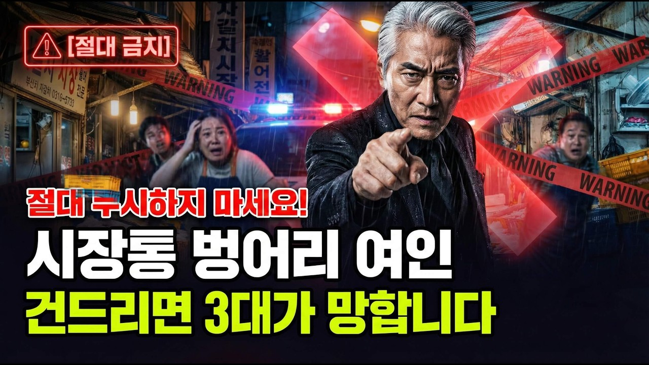 [실화] 비 오는 날 자갈치 시장에서... 지팡이 짚은 노신사 마주치면 무조건 도망쳐야 하는 이유... | 인생역전 | 사이다 | 부자 |