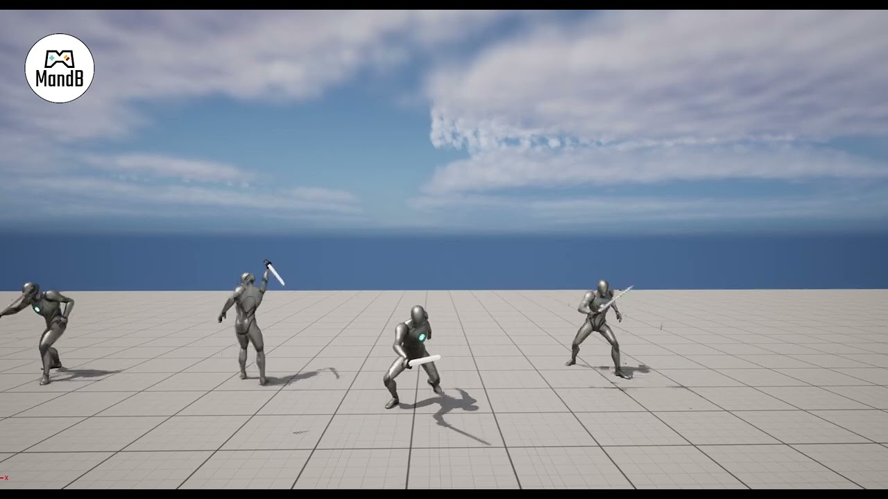 UE5 - Sword Attack Animation Pack V01