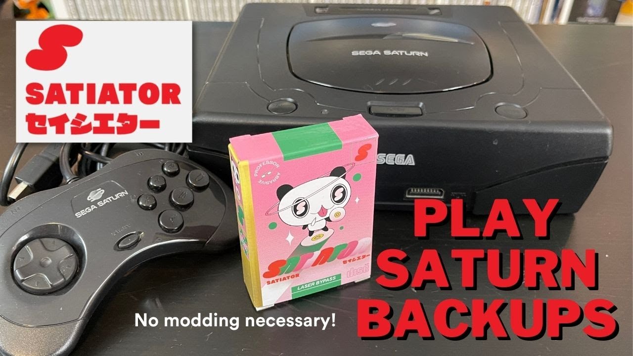 The Satiator - Unlocking the SEGA Saturn Library!