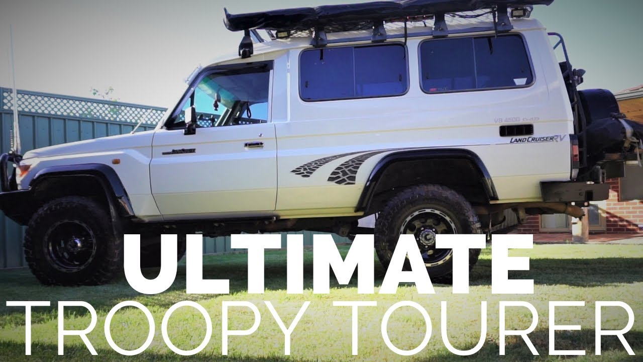 THE ULTIMATE TOURING/OVERLANDING TROOPY!!! 4X4 Touring Overland Offroad Vehicle