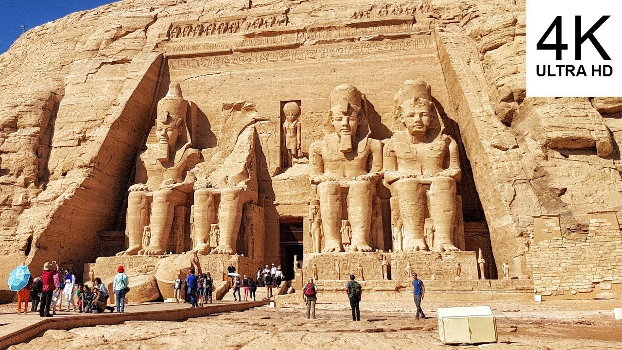 4K Abu Simbel temples - Egypt