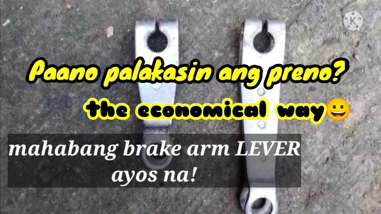 Paano palakasin ang preno - mahabang brake arm lever! ayos!#motorcycle #diy #tutorial - lemuel ortiz