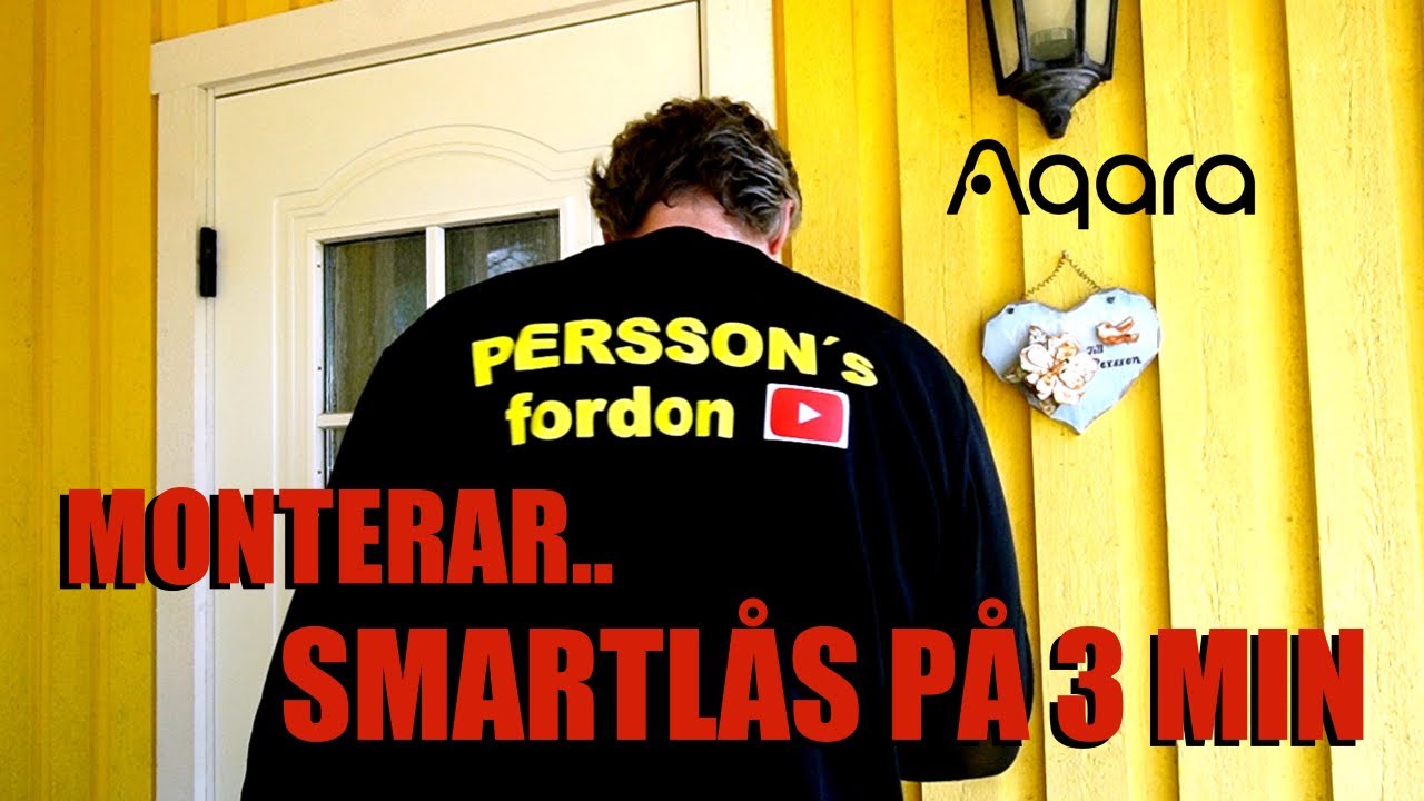 Smartlås på gammal dörr? | Uppackning & Montering!