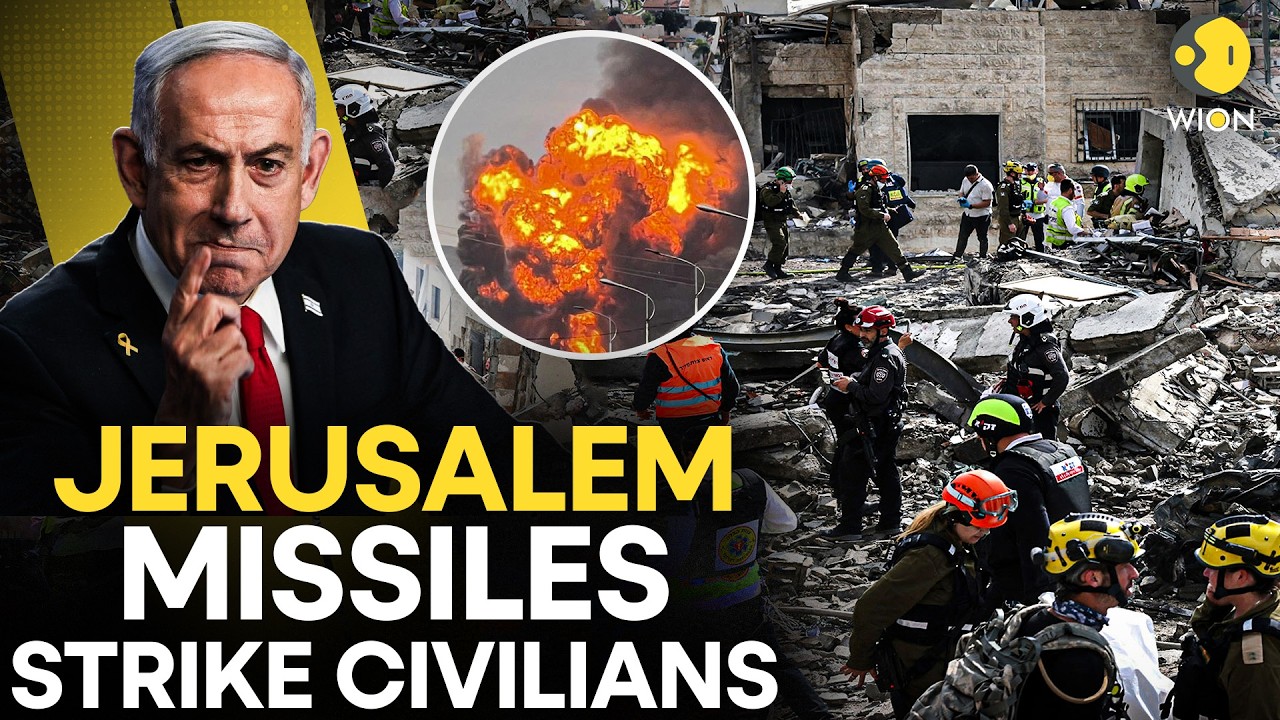 Iran Attacks Israel: Civilian Areas Hit in Jerusalem After Iranian Missile Attack | WION ORIGINALS