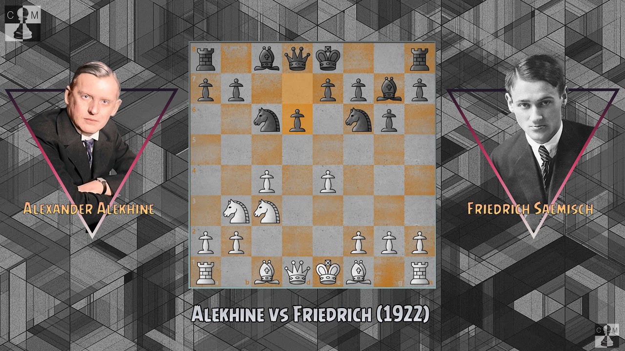 Alexander Alekhine vs Friedrich Saemisch