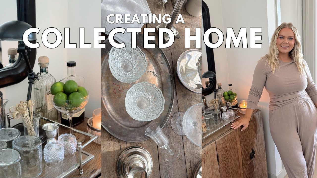 Collected Home Decor: Mixing Old & New For A Unique Style. Thrifted Home Decor Shop With Me & Haul.