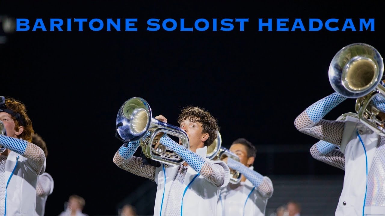 Mandarins 2025 Baritone/Euphonium SOLOIST Headcam - If I Must Fall