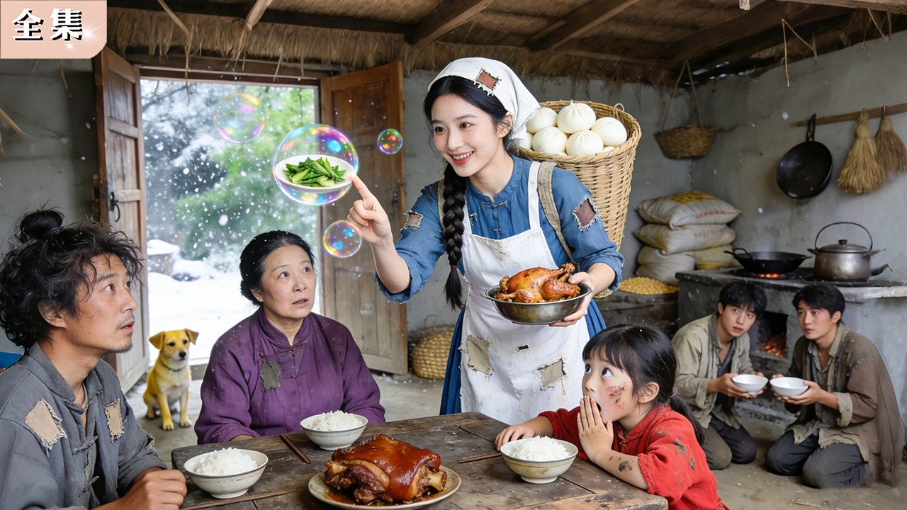 村丫頭意外穿越到古代成了孩子她娘！開局被休後歸家，沒想到竟獲得了養娃系統，窮到吃土卻好運爆棚，帶領全家人發家致富！前夫悔到天天蹲門口盼複合！#總裁 #甜寵 #熱門短劇 #movie