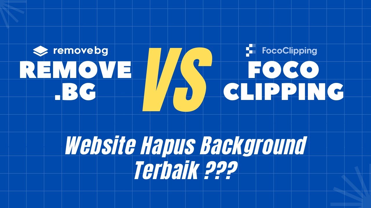 Website Hapus Background Terbaik ??? Remove.bg VS Fococlipping | Gratisss !!!