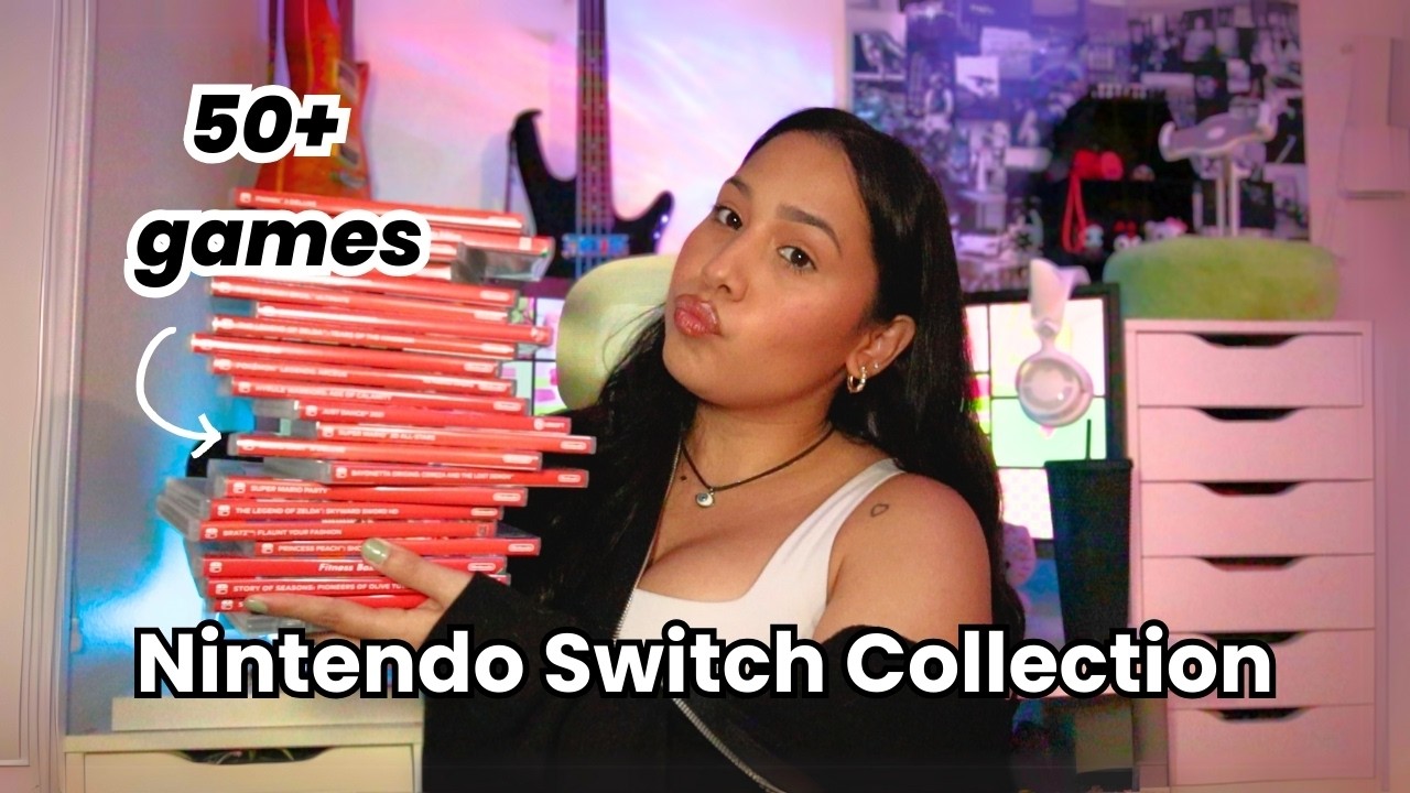 Моя ✨вся✨ коллекция Nintendo Switch 2025 🫣