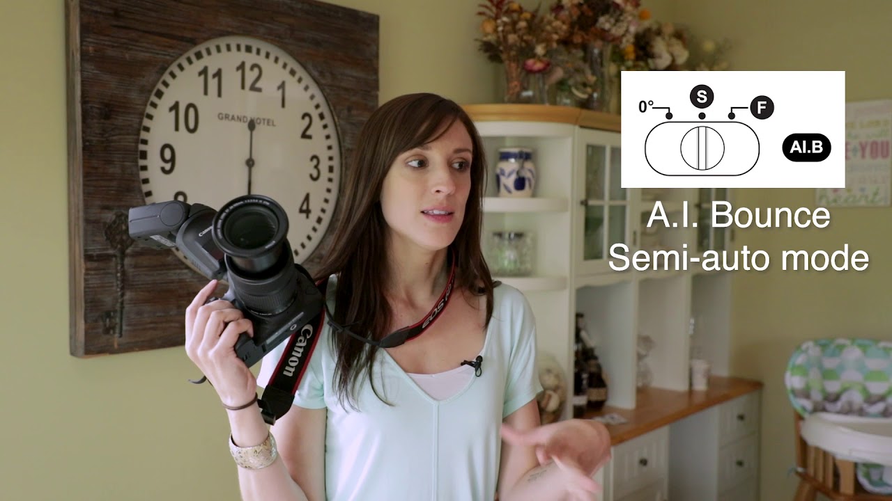 Canon's Automatic Bounce Flash Speedlite 470EX-AI with Photographer Vanessa Joy