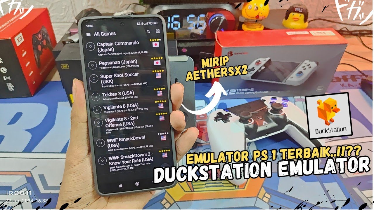 Nyoba Emulator PS1 Terbaik..?!! Mirip AetherSX2 ?? Duckstation Emulator