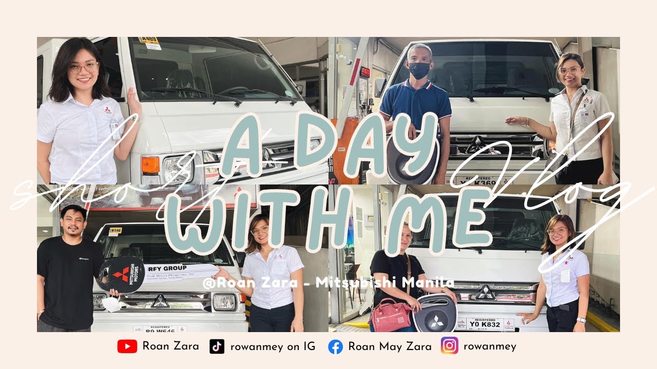 A DAY WITH ME + 2023 #MITSUBISHI #L300 RELEASE | SHORT MINI VLOG!