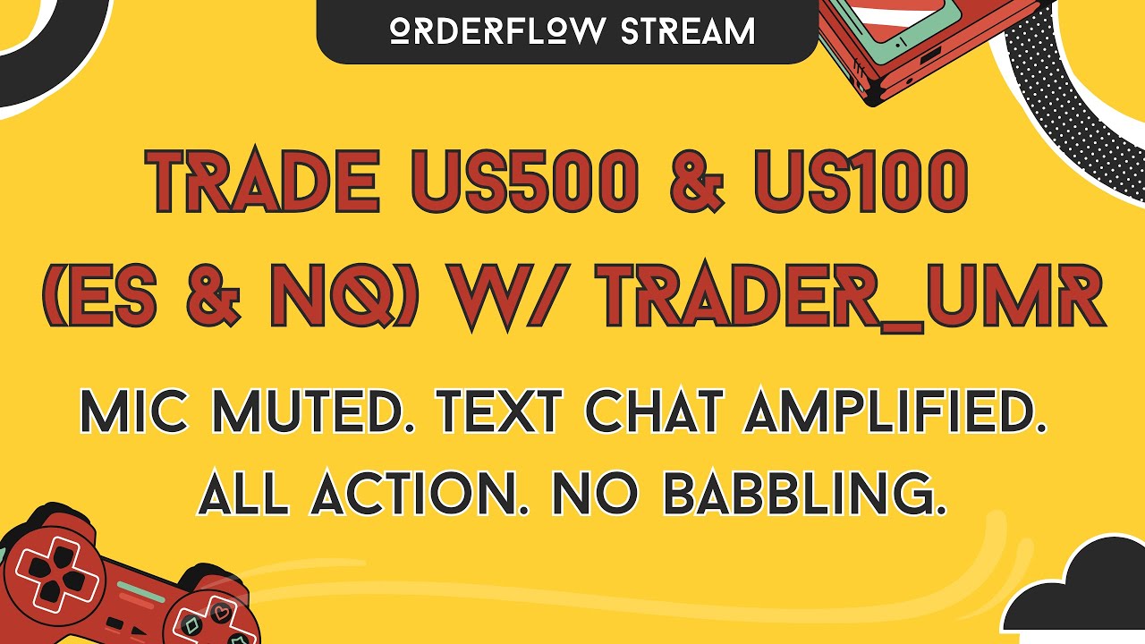 🌤️[Jun 15] Trade ES & NQ Live w/ trader_umr | Footprint, Heatmap & Audio alerts