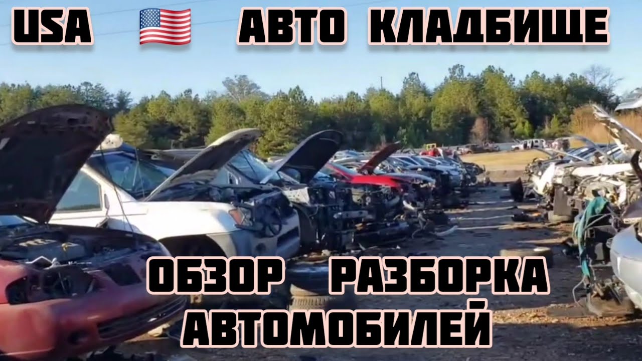 США АВТО КЛАДБИЩЕ ГДЕ БЕРЁМ ЗАПЧАСТИ НА МАШИНЫ  USA  🇺🇸 
