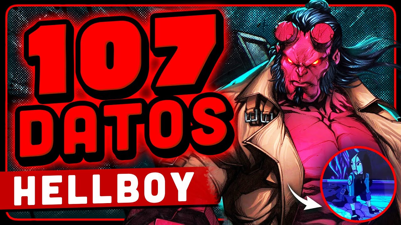 Hellboy 😈♥️: 107 Datos que DEBES saber ft.@GeekCourt | Pixel Atómico