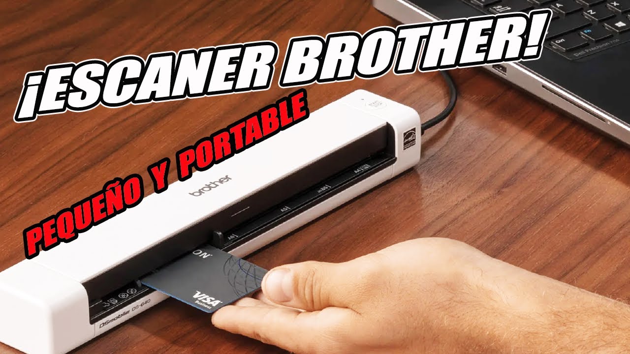 ESCANER BROTHER DS 640 BARATO PEQUEÑO PORTABLE USB 3.0 #pcgaming #pc (2025)