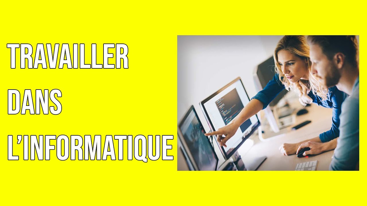10 Métiers dans l'informatique | Fiche Métier