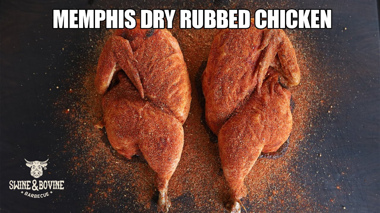 Memphis Dry Rubbed Chicken | Swine & Bovine Barbecue