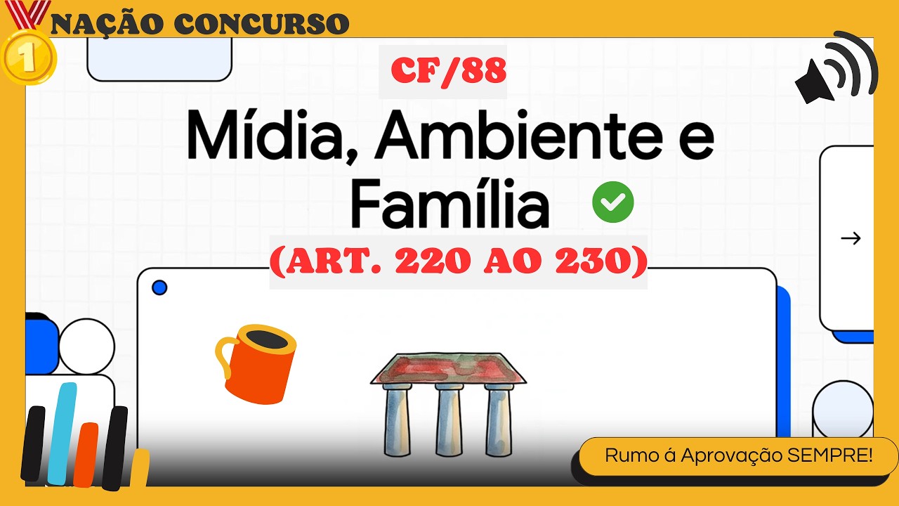 Art. 220 ao 230 - DA COMUNICAÇÃO SOCIAL - Constituição Federal de 1988 (esquematizado)