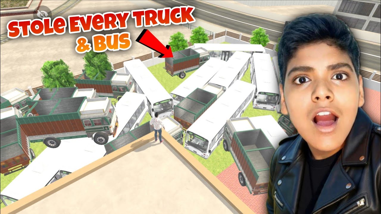 I Stole Every Truck & Bus of My City 🚌🚛😱 || INDIAN THEFT AUTO