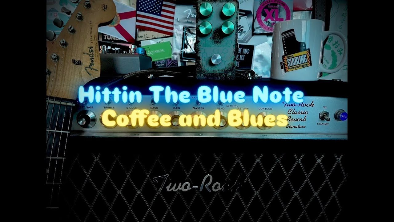 Coffee and Blues! One Guitar Raw Blues!