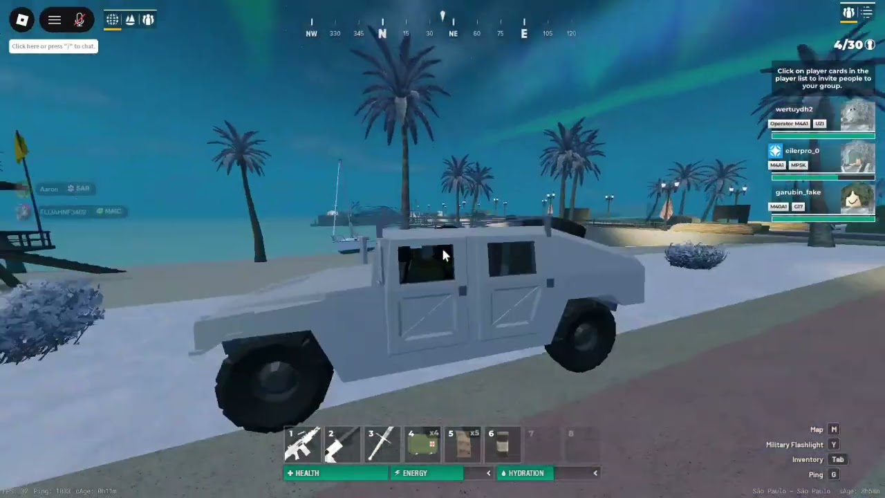 Play apocalpse rising two with my friend on roblox 1