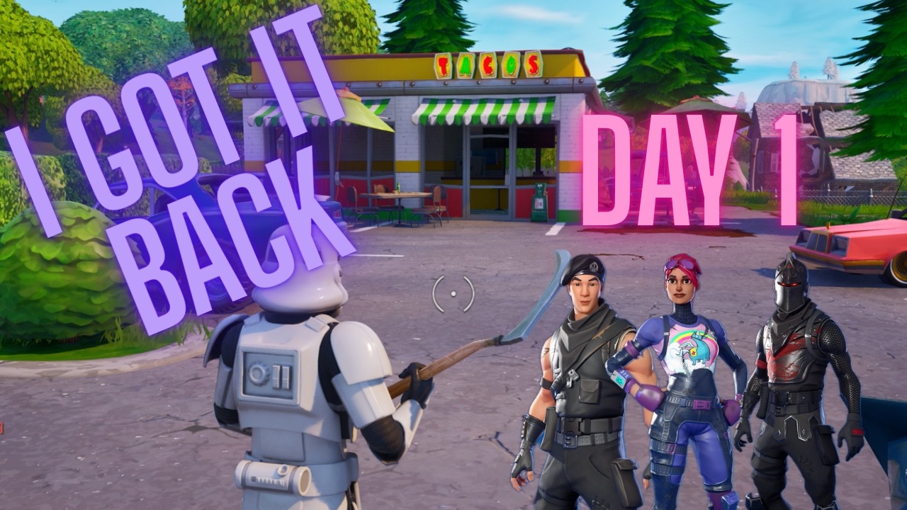 I GOT MY DAY 1 ACCOUNT BACK