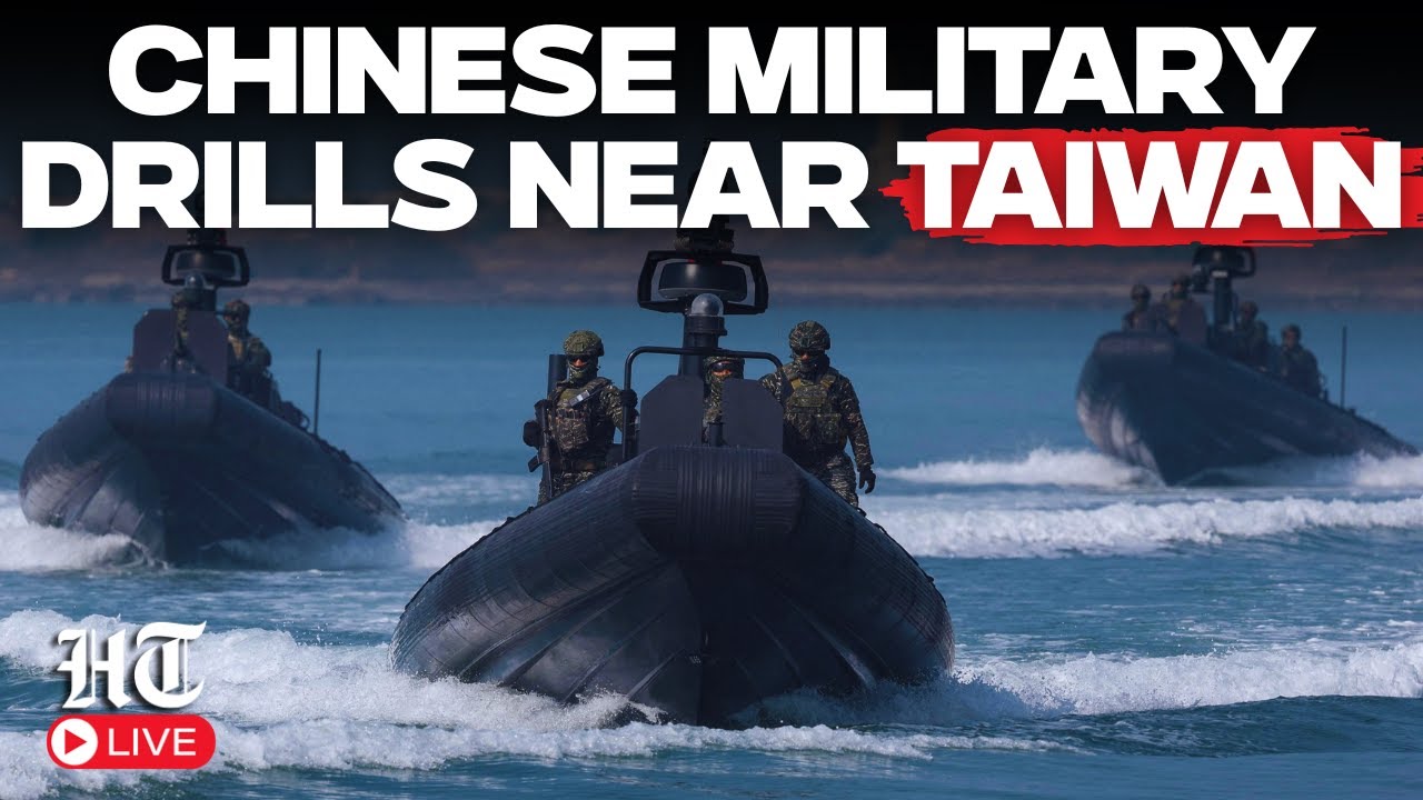 China-Taiwan Tensions LIVE: Beijing Surrounds Taiwan with Massive Military Drills Amid Tensions