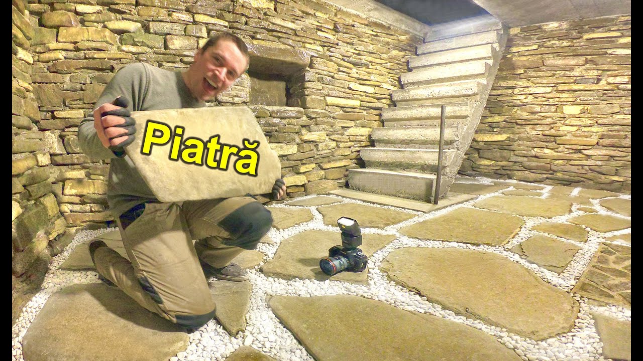 Piatra Naturala in Subsol (beci) la Casa PAN