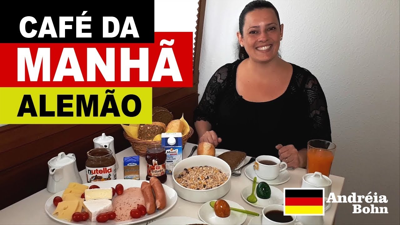 Como é o Café da manhã na Alemanha!
