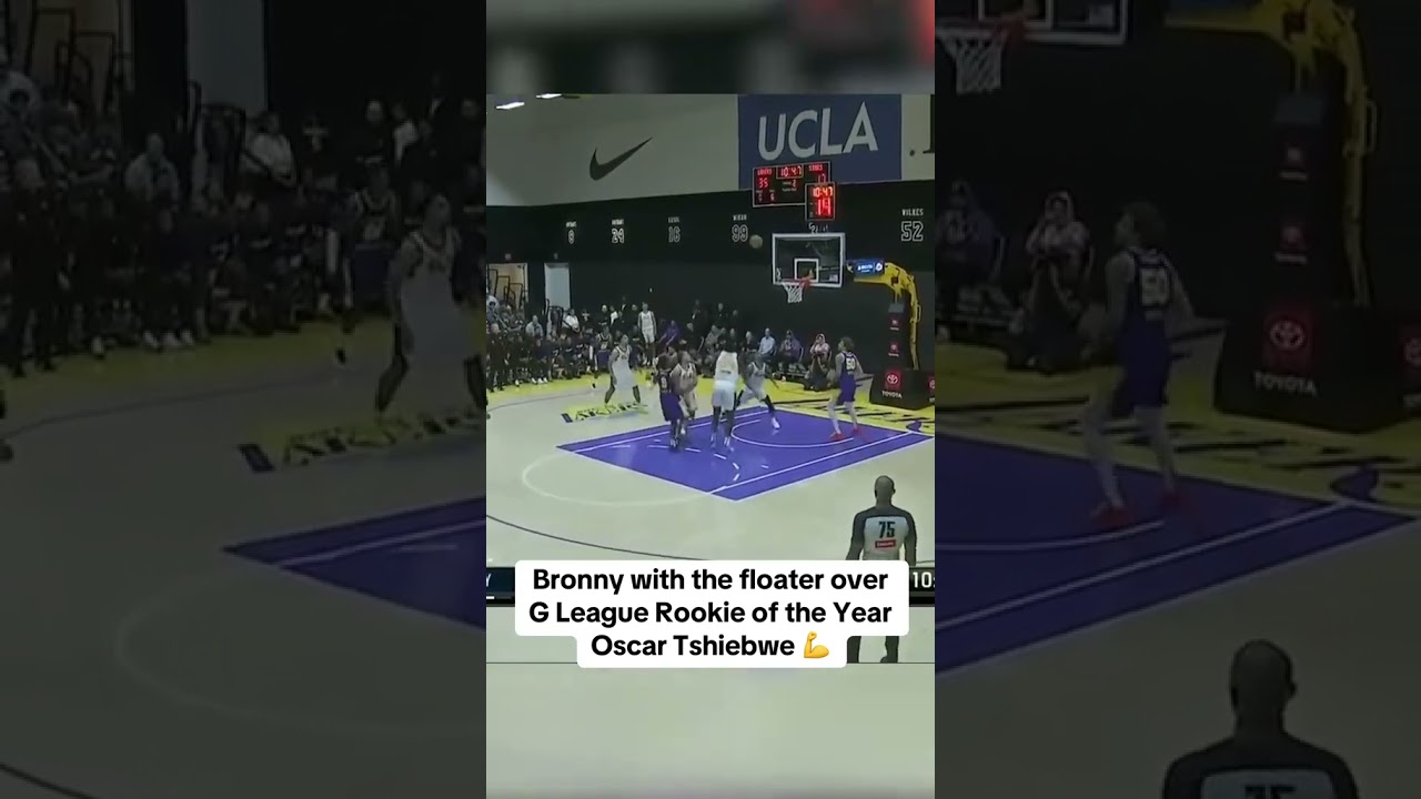 Bronny James smooth with it 🤌