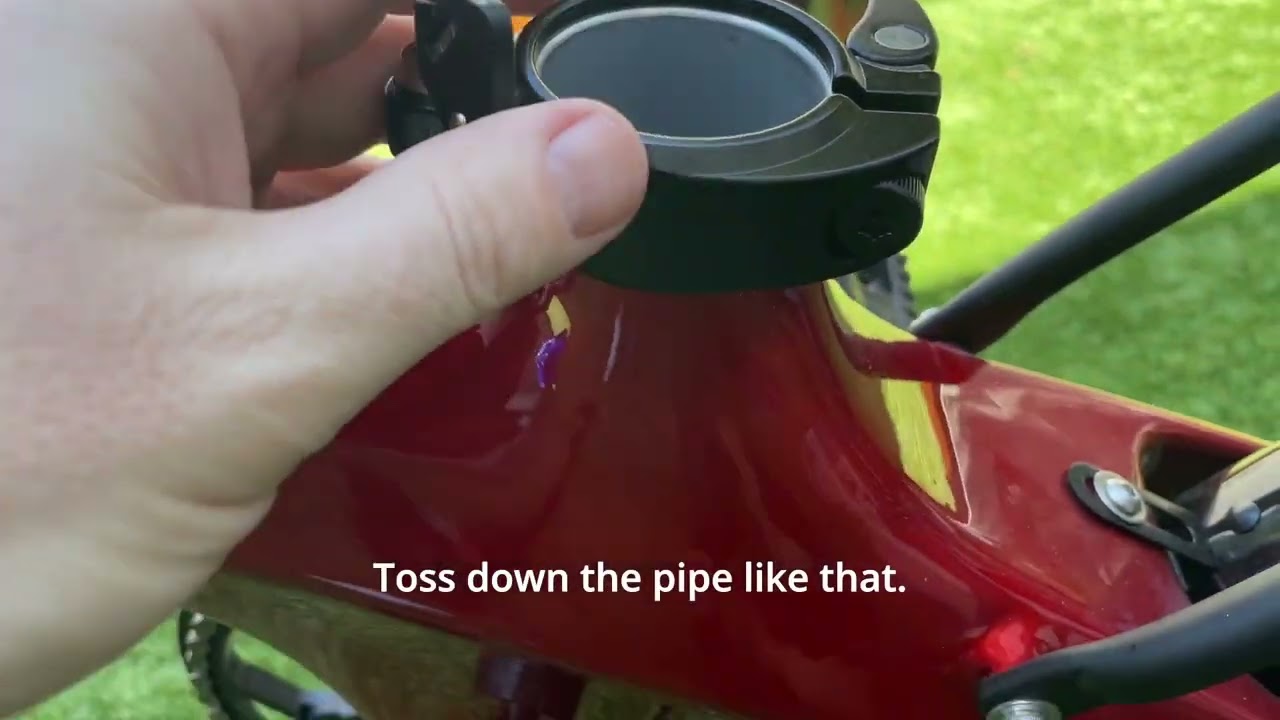 How to fit the seat clamp lock