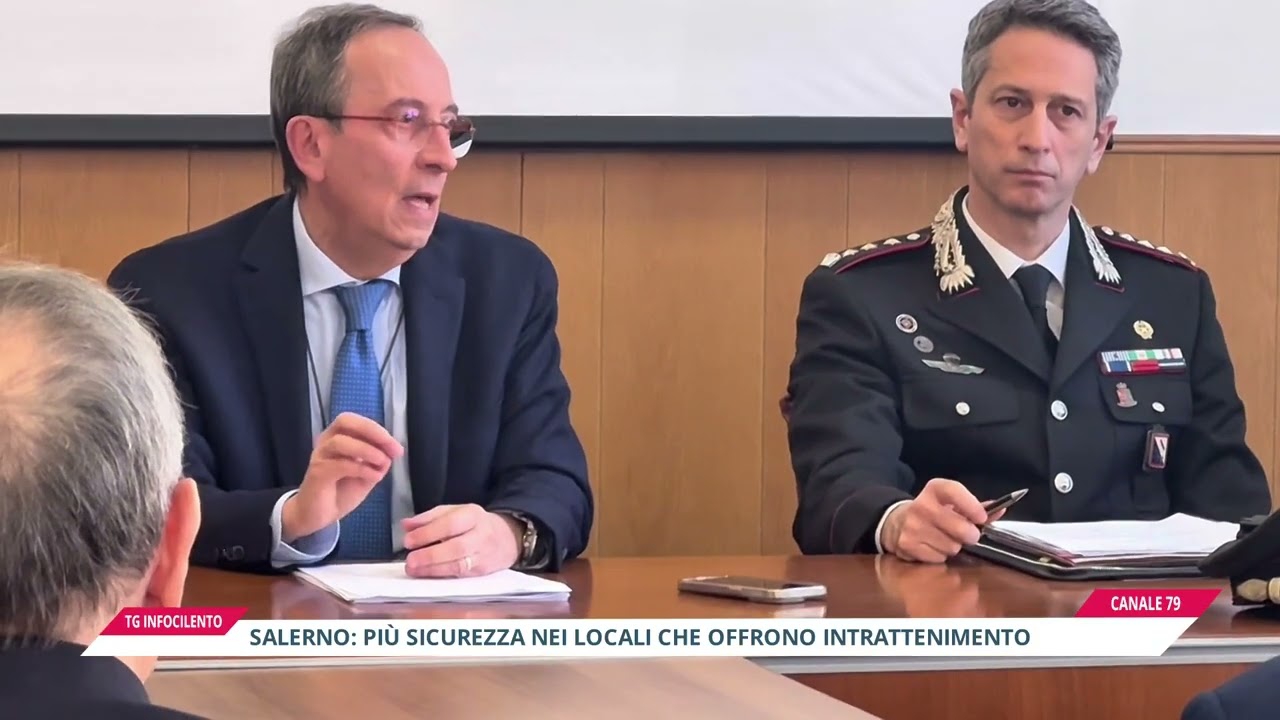 Salerno, pi&ugrave; sicurezza nei locali che offrono intrattenimento: istituzioni e categorie insieme