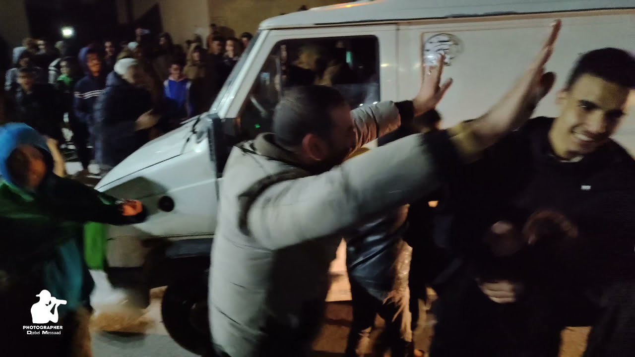 جبل امساعد فرحة التأهل المنتخب الوطني لنهائي 