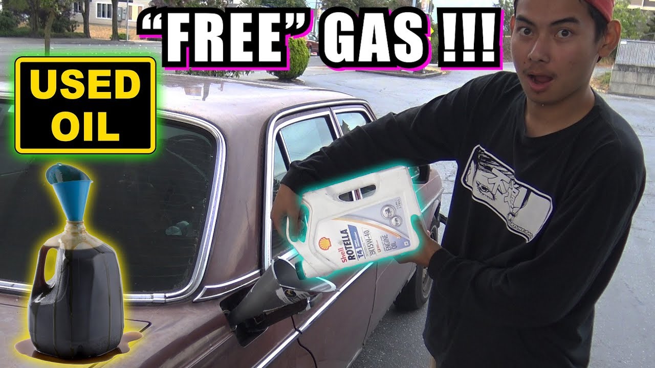 Will a Car RUN on USED MOTOR OIL?