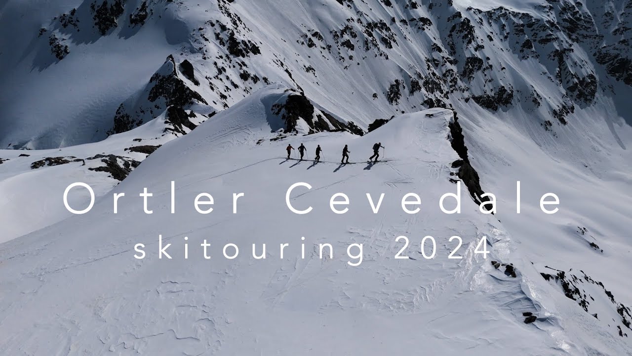 Fantastic skitouring in the Ortler Cevedale Gruppe, Italian Alps.