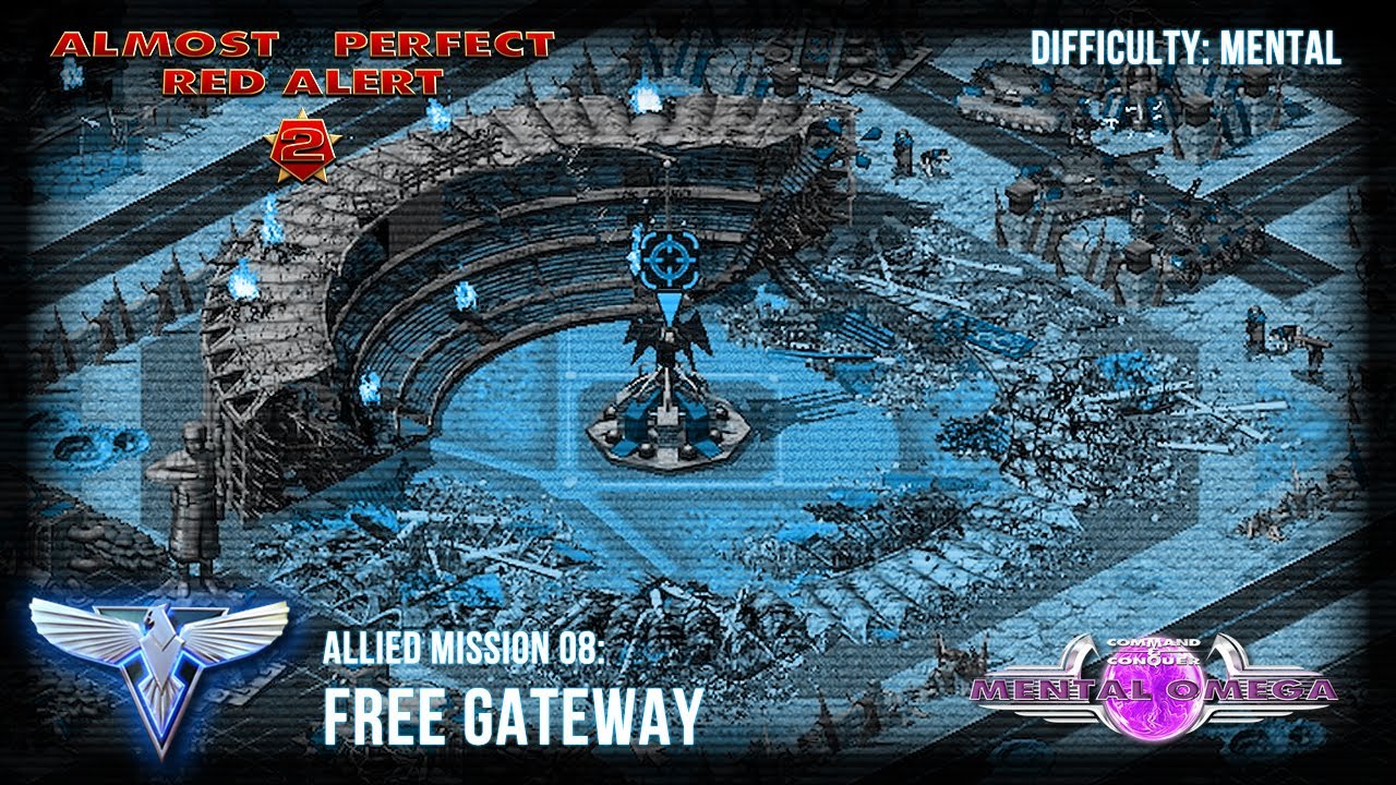 Mental Omega 3.3.6 // Almost Perfect Red Alert 2  // Allied Mission 08: Free Gateway (Mental)