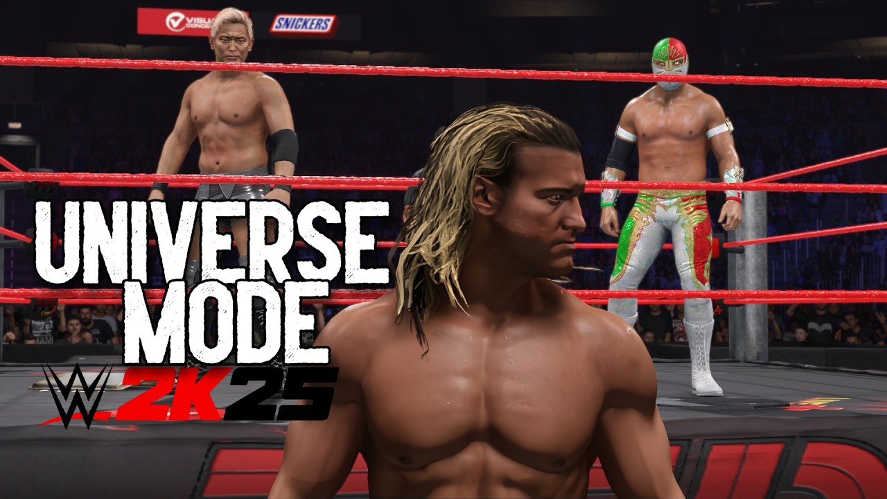 WWE 2K25 -Mode Univers modder (#23)  Une alliance contre la grosse menace ?