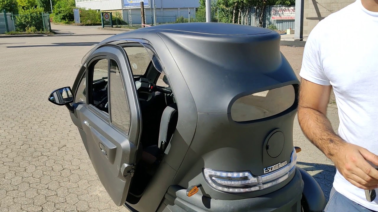 Kabinenroller FUTURA 2, 45 km/h, 60 km Reichweite Elektromobil Elektro Kabinenroller