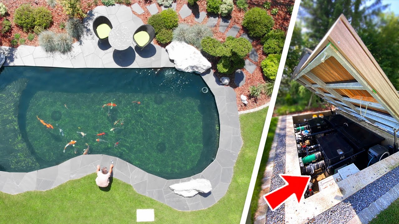 13,000 Gallon Koi Pond **Pond Filtration Review!!