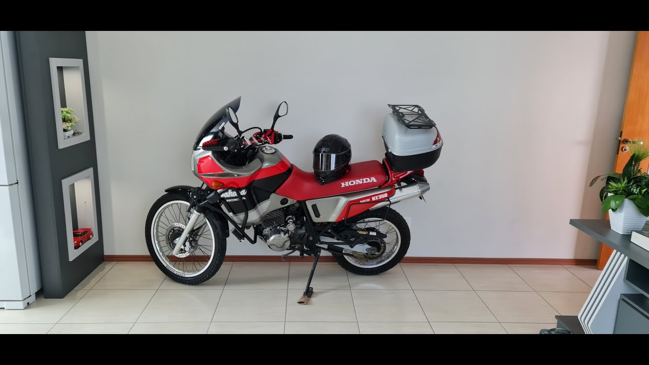 Honda NX 350 Sahara 1997 - Personalizada - Ótimo Estado