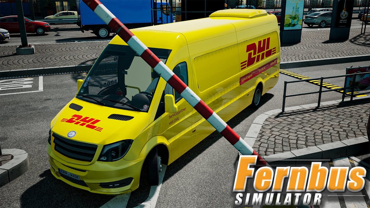 Mercedes Benz Sprinter - DHL Express | Fernbus Simulator Gameplay | Thrustmaster T300RS