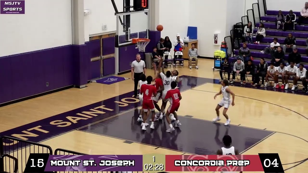 MSJ Varsity Basketball vs Concordia Prep
