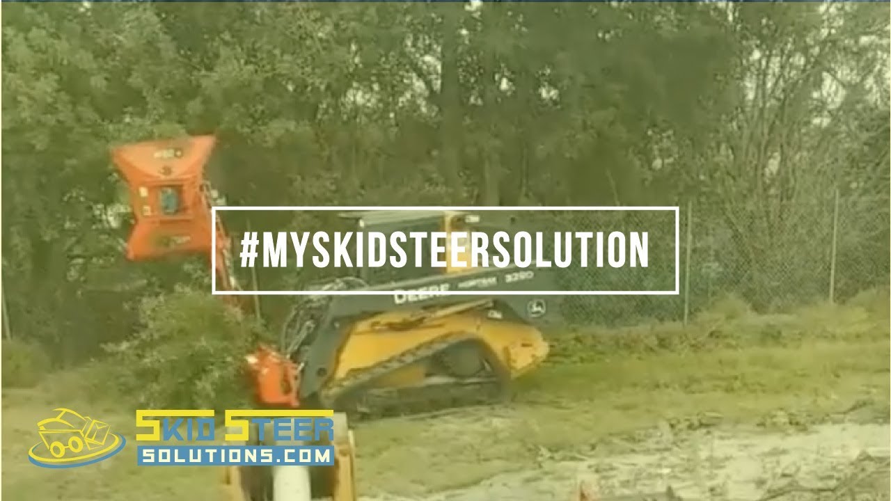 Billy's Skid Steer Solution | Raptor Boom Mower by Eterra